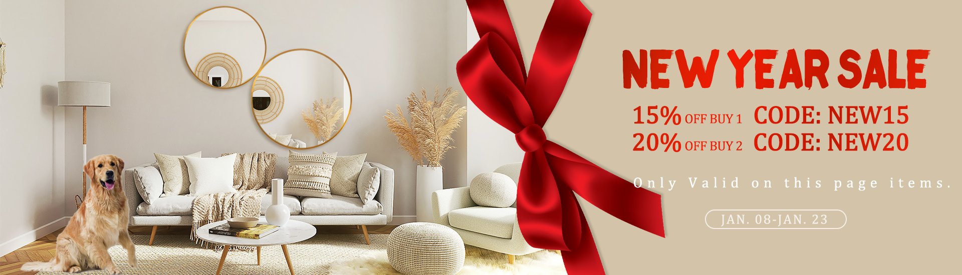 Neutypechic Mirrors promotion for New Year 2022
