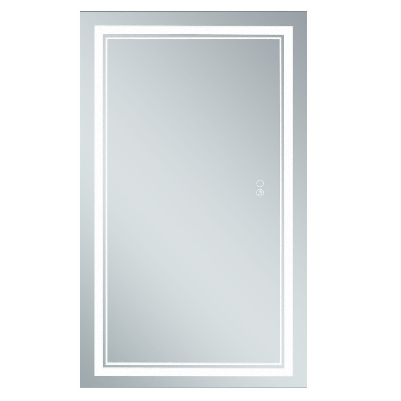 Bathroom mirror with lights