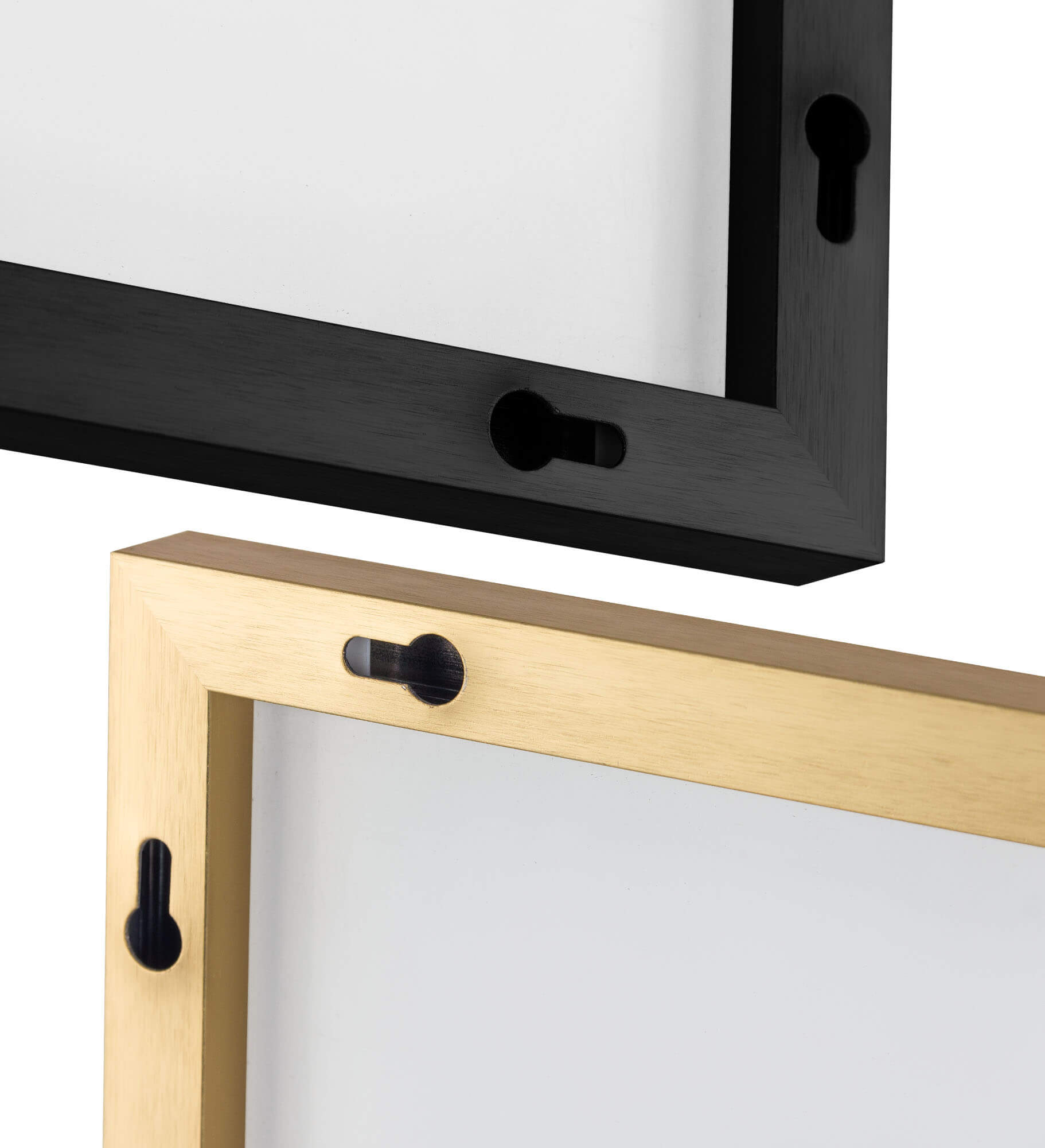 Close-up of full length mirror