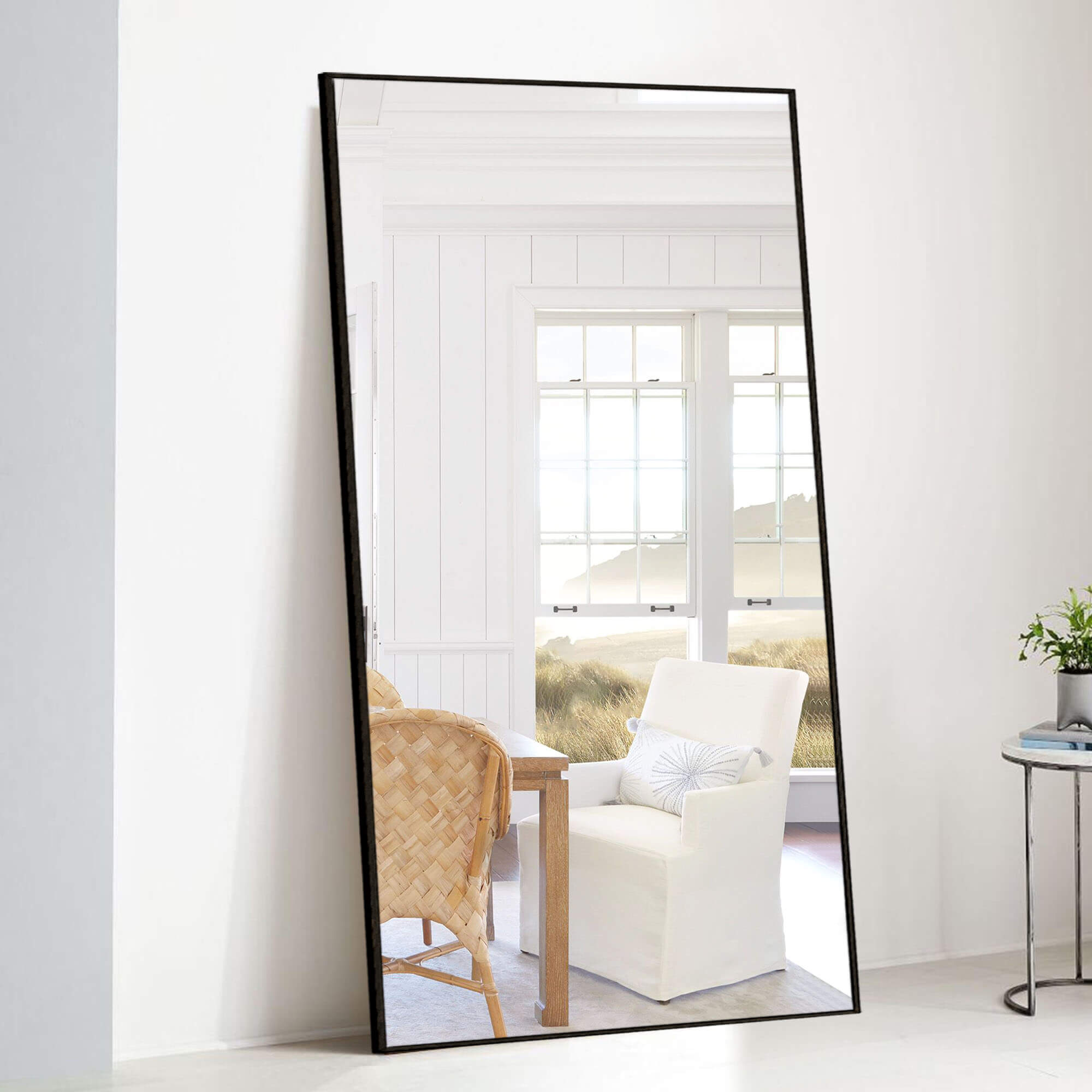 Full length floor mirror